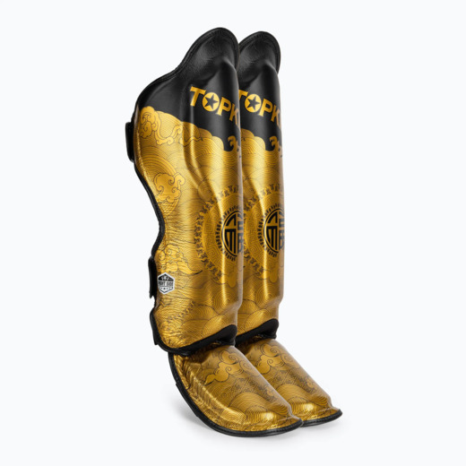  TOP KING SHIN AND FOOT PROTECTORS TKSGCT-JP-WH &quot;JAPAN CULTURE&quot; &quot;K&quot;