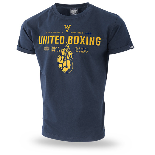 T-shirt Dobermans Aggressive &quot;United Boxing&quot; TS337&quot; - Navy blue