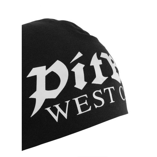 Cotton winter hat PIT BULL &quot;Old Logo &#39;21&quot; - black