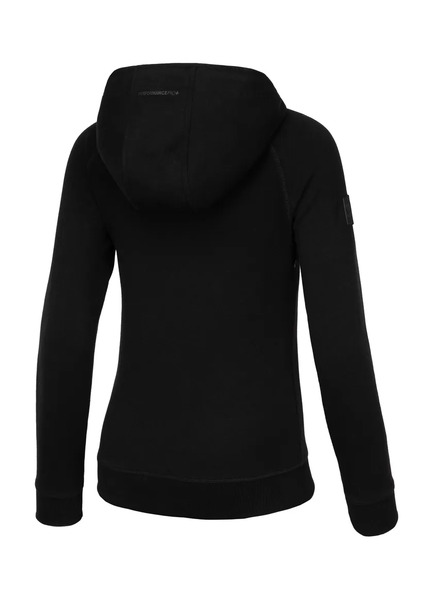 Women&#39;s Hoodie Pit Bull GEORGIA - all black