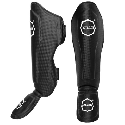 Octagon &quot;Kevlar&quot; shin and foot pads - black