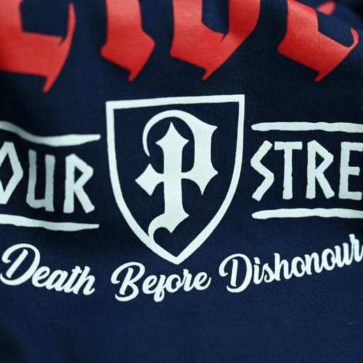 T-shirt Pretorian "Strength" - navy blue