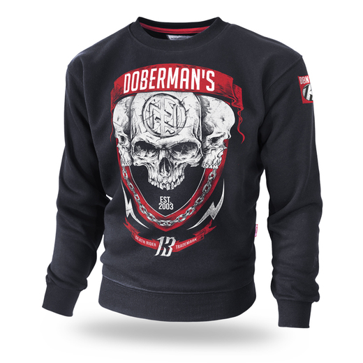 Dobermans Aggressive &quot;Dobermans BC167&quot; sweatshirt - black