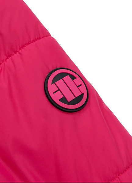 Women&#39;s winter jacket with hood PIT BULL &quot;VISTA&quot; - pink