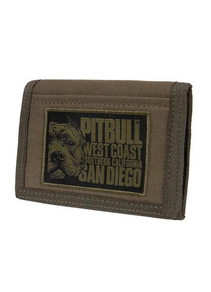 PIT BULL &quot;Blood dog&quot; wallet - olive