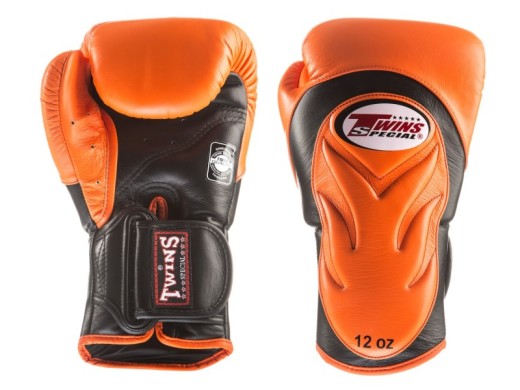 TWINS SPECIAL BGVL-6 boxing gloves (orange/black palm) &quot;K&quot; 