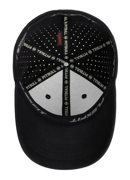 Czapka z daszkiem PIT BULL Full Cap Tech Logo - czarna