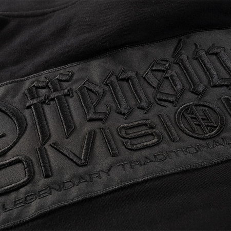 Dobermans Aggressive zip-up hoodie &quot;DIVISION BZK312&quot; - black