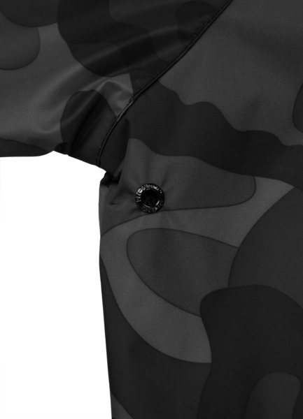 PIT BULL &quot;Athletic Logo&quot; &#39;23 spring jacket - all black camo