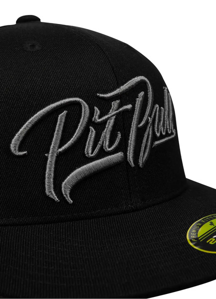 Czapka PIT BULL Full Cap El Jefe Fitted - czarno/grafitowy