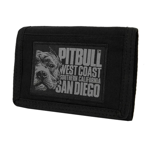 PIT BULL &quot;Blood dog&quot; wallet - black