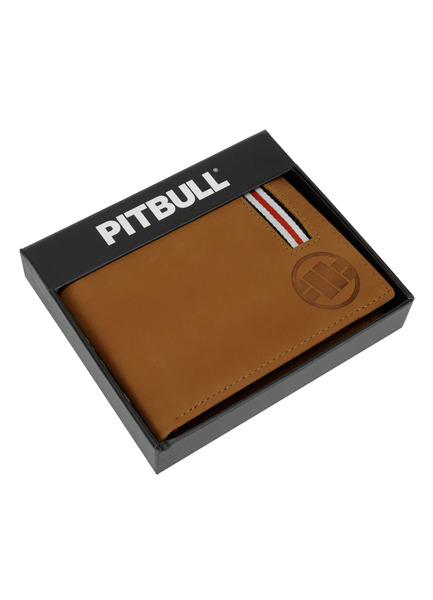 PIT BULL &quot;Lin Wood 2&quot; leather wallet - brown