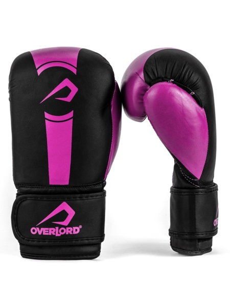 Boxing gloves for children Overlord &quot;Boxer&quot; - black / pink