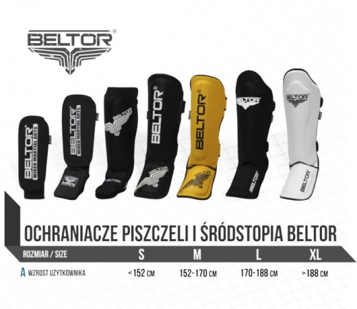 Gel Beltor B0131 shin and foot protectors