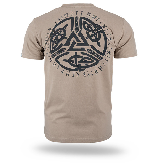 T-shirt Dobermans Aggressive &quot;North Valknut TS324H&quot; - beige