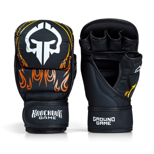 Ground Game MMA &quot;FLAMES&quot; sparring gloves 