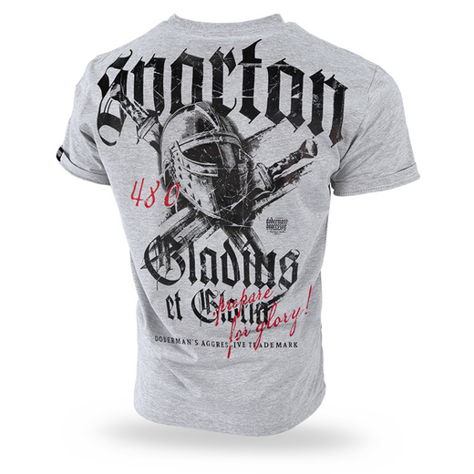 Koszulka T-shirt Dobermans Aggressive "Gladius TS302" - szara