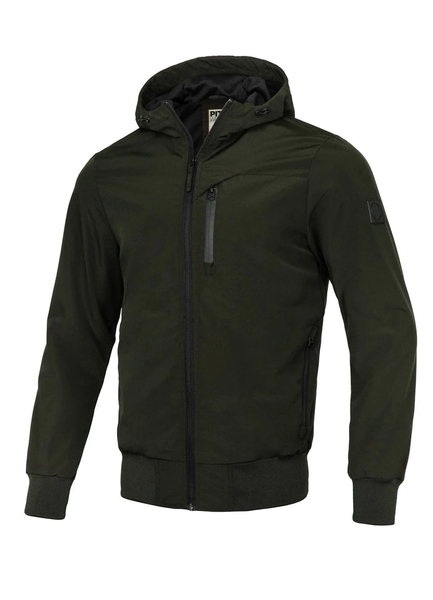 Spring jacket PIT BULL &quot;Lakeport&quot; &#39;22 - dark olive