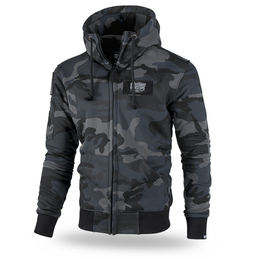 Dobermans Aggressive zip-up hoodie &quot;Classic BZK311&quot; - camo