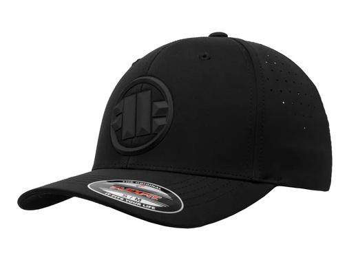 PIT BULL Full Cap 3D Logo Angle baseball cap - black