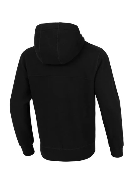 PIT BULL Two-Color Hilltop Men&#39;s Hoodie - Black-Black