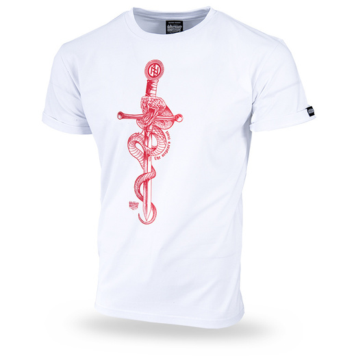 T-shirt Dobermans Aggressive &quot;SERPENT&quot; TS327B - white