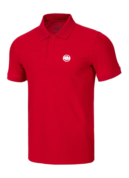 PIT BULL &quot;Pique Rockey&quot; Polo T-shirt - red