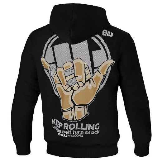 Bluza z kapturem PIT BULL "Keep rolling" - czarna