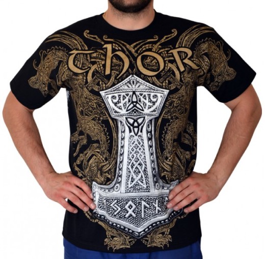 T-shirt "Viking - Thor Rune" HD