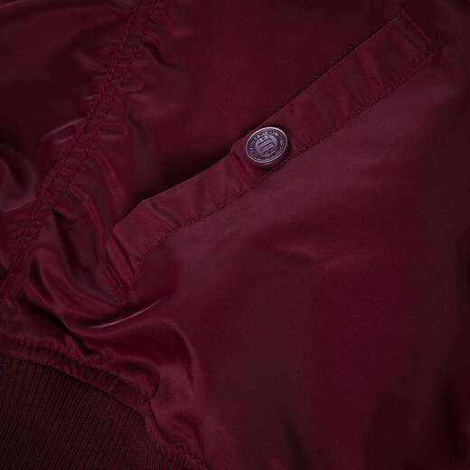 PIT BULL spring jacket &quot;MA-1&quot; - burgundy