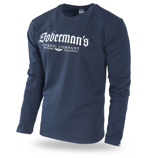 Koszulka Longsleeve Dobermans Aggressive "GOTHIC LS326" - granatowy