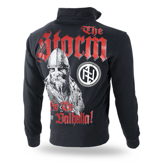 Dobermans Aggressive zip-up sweatshirt &quot;THE STORM BCZ299&quot; - gray