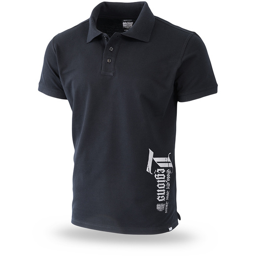 Dobermans Aggressive Polo T-shirt &quot;LEGIONS OF THE NORTH TSP222&quot; - black