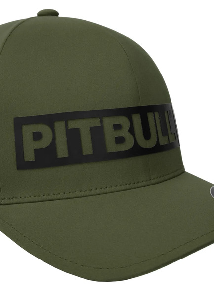 PIT BULL Full Cap Stretch Hilltop - olive