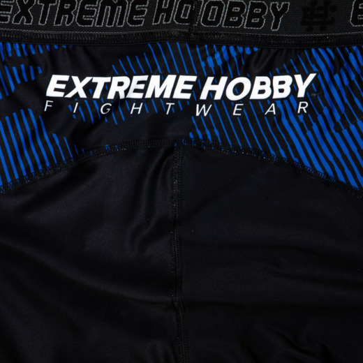 Leginsy męskie sportowe Extreme Hobby "Havoc" - niebieskie