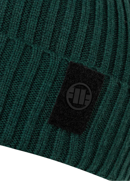 PIT BULL Winter Hat &quot;Velcro Logo&quot; - Green