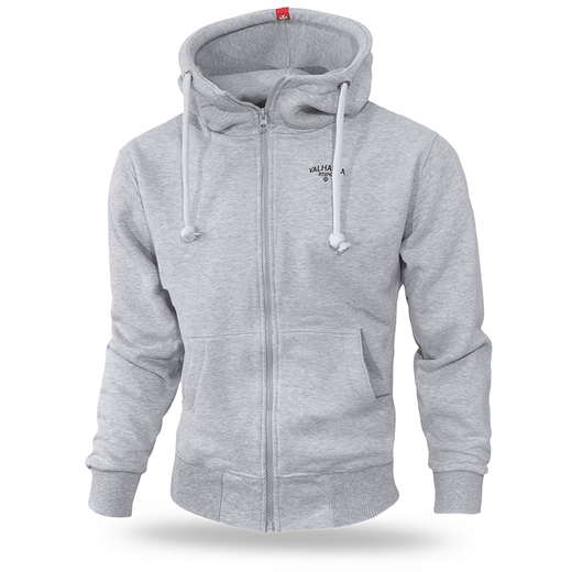 Dobermans Aggressive Hoodie &quot;Valhalla BZ204&quot; - gray