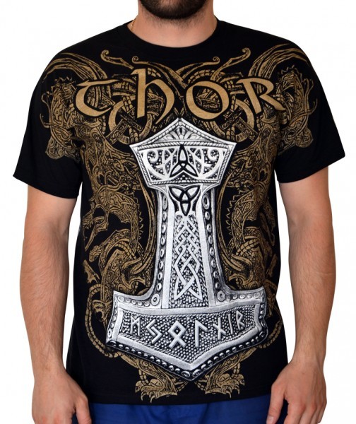 T-shirt "Viking - Thor Rune" HD