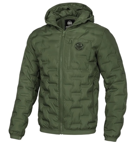 PIT BULL FIRESTONE men&#39;s winter jacket - olive