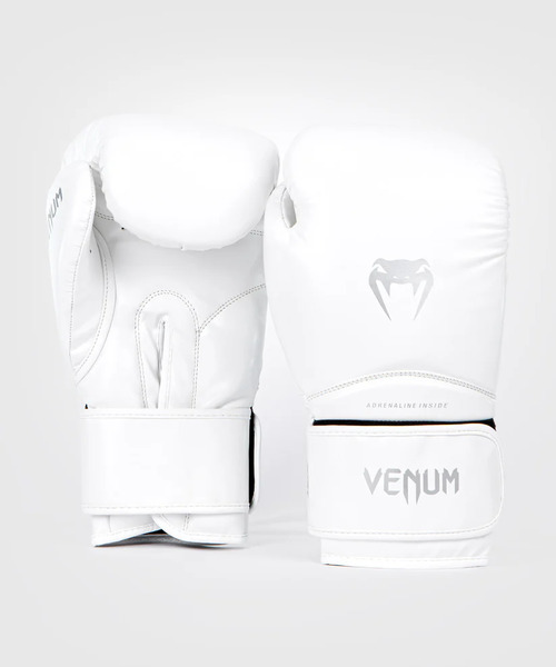 Venum &quot;Contender 1.5&quot; Boxing Gloves - White/silver