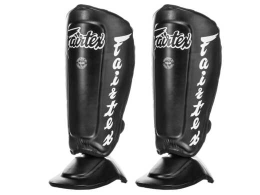 FAIRTEX SP7 (black) &quot;PERFECT TWISTER&quot; &quot;K&quot; SHIN AND FOOT GUARDS