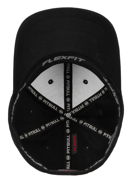 Czapka z daszkiem PIT BULL Full Cap Youth Logo - czarny