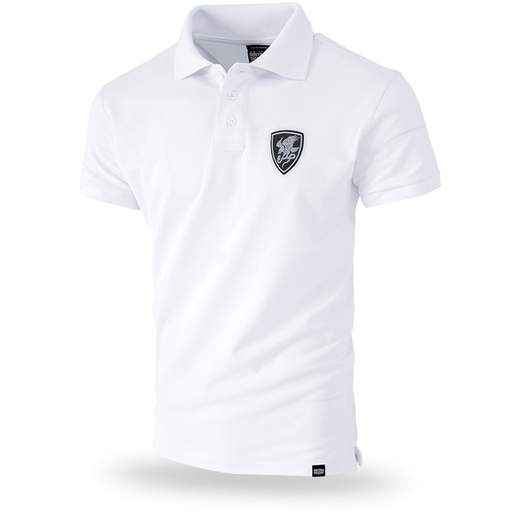 Dobermans Aggressive Polo T-shirt &quot;HONOR TSP301&quot; - white