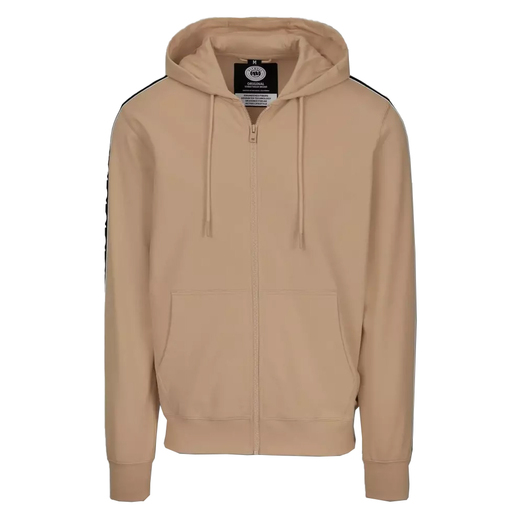 PIT BULL TAPE NUGGET Zip-up Hoodie - Sand