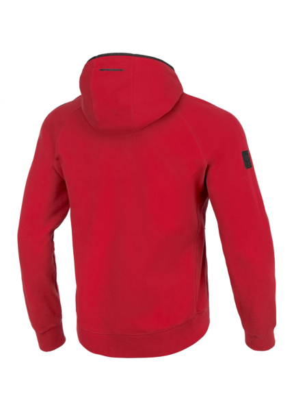 Hooded zip PIT BULL &quot;Harris&quot; &#39;21 - red