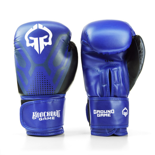 Ground Game &quot;Cyborg&quot; boxing gloves - blue