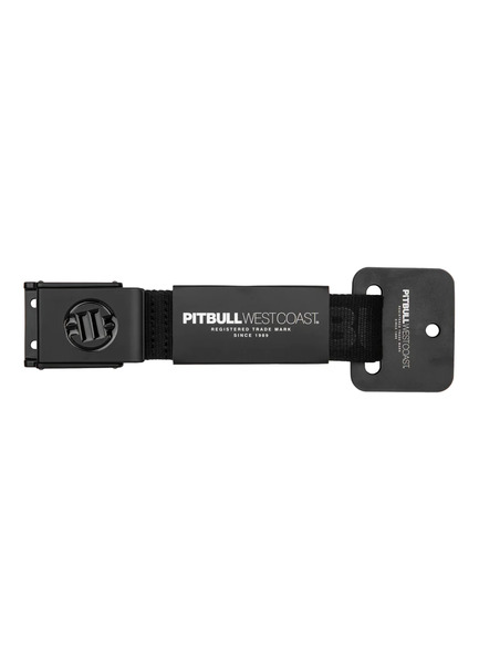 PIT BULL &quot;Hilltop&quot; webbing belt - black