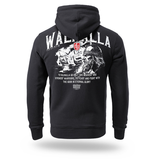 Dobermans Aggressive Hoodie &quot;WALHALLA BK364A&quot; - Black