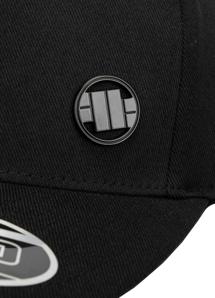 PIT BULL &quot;Hook &amp; Loop&quot; 3D Metal Logo Snapback cap