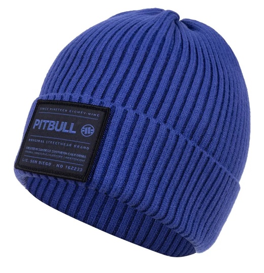 PIT BULL &quot;DOCK&quot; winter hat - blue